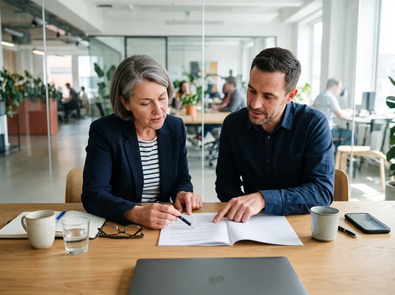Reviewing an IT support agreement